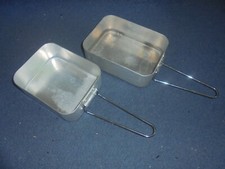 Genuine BCB aluminium mess tin set, camping fishing cooking etc.