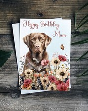 Labrador Birthday Card