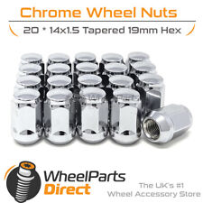 Wheel Nuts (20) 14x1.5 for Jeep Grand Cherokee [WK2] 11-22 on Aftermarket Wheels
