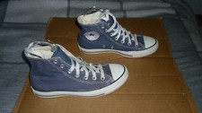 Converse All Star Chuck Taylor High top Trainers Blue, UK Size 5 EU 37.5 M9622