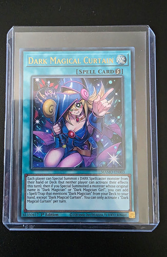 Dark magical curtain - dark,
