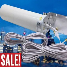 New High Gain WiFi 3G 4G LTE Antenna Outdoor Signal Booster Aerial Dual SMA Male