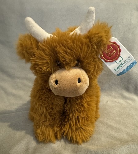 Keel toys keeleco highland - toys, cow