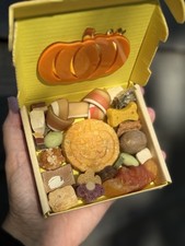 Mini Dog Treat Halloween Selection Pumpkin Edition Small Dog Treat Box