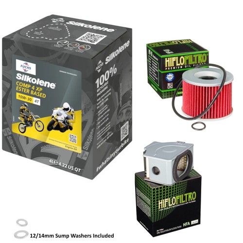 Cb550 air oil filter kit - cb550,