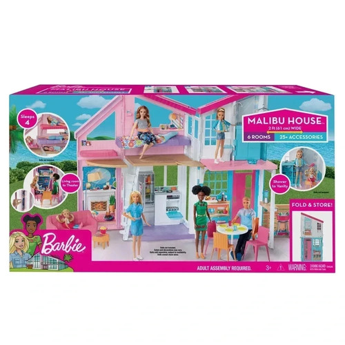 Barbie malibu house playset - malibu,