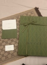  Gucci Scarf Wrap Brown /