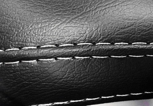 Black steering wheel cover - wheel,