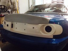 for JDM Mazda MX5 MX-5 Miata Eunos MK1 NA6C NA8C Ducktail Spoiler flush GV