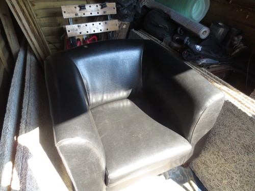 Tub chair black - tub,