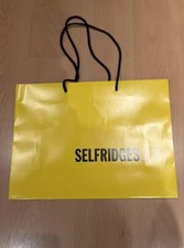 SELFRIDGES YELLOW GLOSSY GIFT