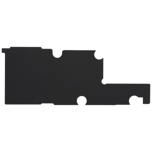 Motherboard back black - motherboard,