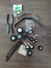 Radio Control Model Aircraft Plane wheels tyres under carridge various pictured