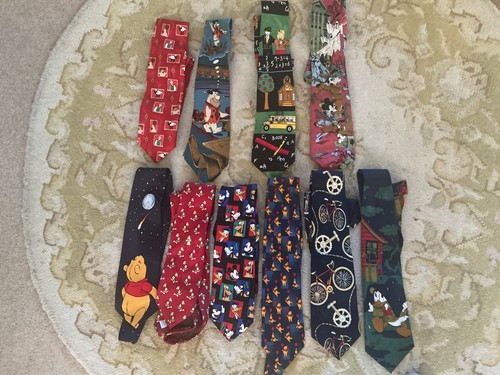 Collection cartoon ties - 10,