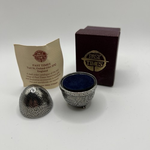 Williams pewter egg pin - ae,