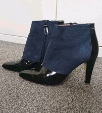 Reiss leather two tone ankle - reiss, two-tone