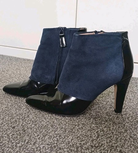 Reiss leather two - two-tone, ankle
