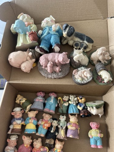 Over various cute pig - various,