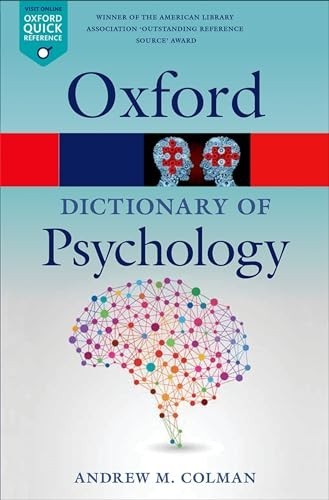 Dictionary psychology 4 - a, of