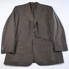 Oxxford Clothes 46L Brown