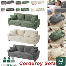 Modern 2/3/4 Seater Corduroy