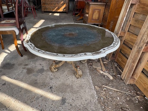 Unusual round coffee table - unusual,