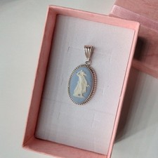 Vintage Wedgwood Blue Jasper