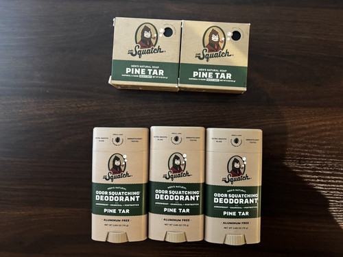 Squatch pine tar value - dr,