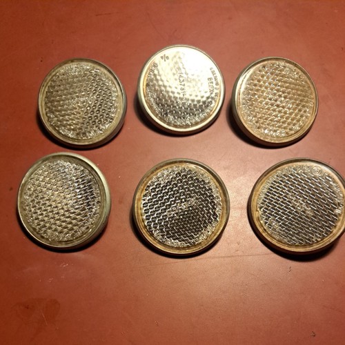 White clear reflectors - clear,