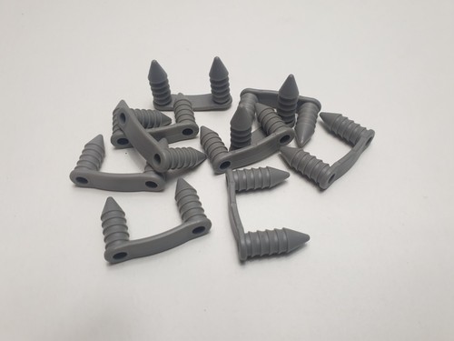 Grey wiring loom clips - loom, mk1