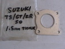 SUZUKI CYLINDER  HEAD GASKET 1.5mm THICK 42mm BORE RM50 TS50 ER ZR50 GT50 OR50