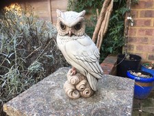 Owl - Garden Ornament  - Hand