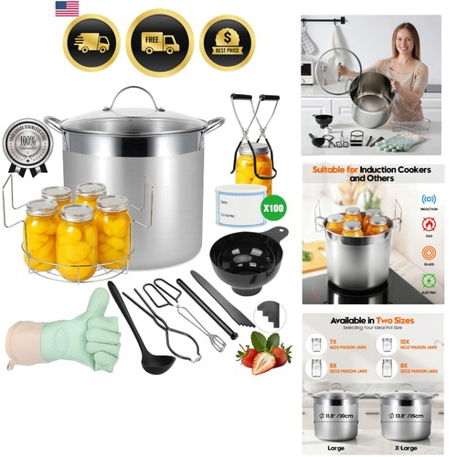 Stainless steel canning - steel, pot