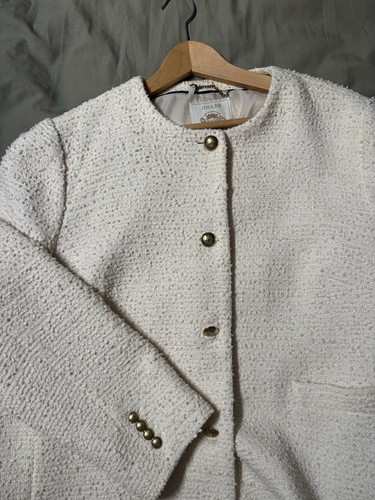 Joules ladies cream - cream, boucle
