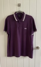 Hugo Boss Purple Polo Shirt