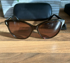 STELLA MCCARTNEY LADIES SUNGLASSES. BROWN, SC0002S. NEW, CASE, CLOTH, READ NOTES