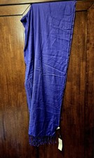 Purple Pashmina Wrap Shawl