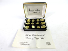 Vintage Benson and Clegg Spare Suit/ Blazer Brass Buttons Gold