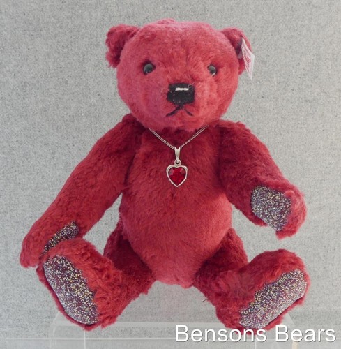 Steiff 2013 ruby - ruby, swarovski