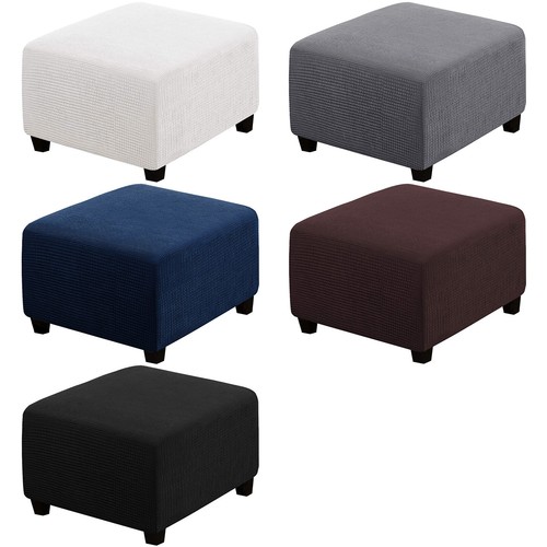 Square cube ottoman box pouffe - box,