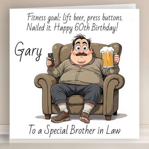 Personalised birthday card - personalised,