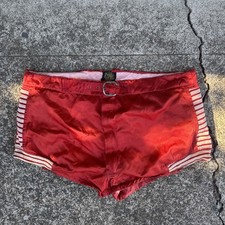 Vintage 1940s Empire Red