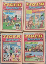 Tiger And Scorcher 1975 Comic Joblot x 25