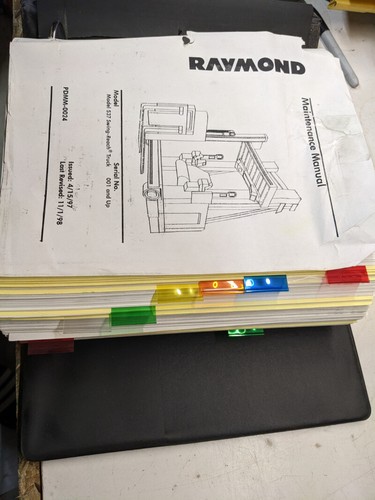Raymond maintenance manual - raymond,