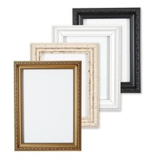 Ornate Picture Frame Shabby Chic Picture frame photo frames White Gold or Black 
