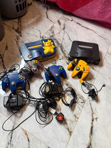 Nintendo n64 console bundle - console,