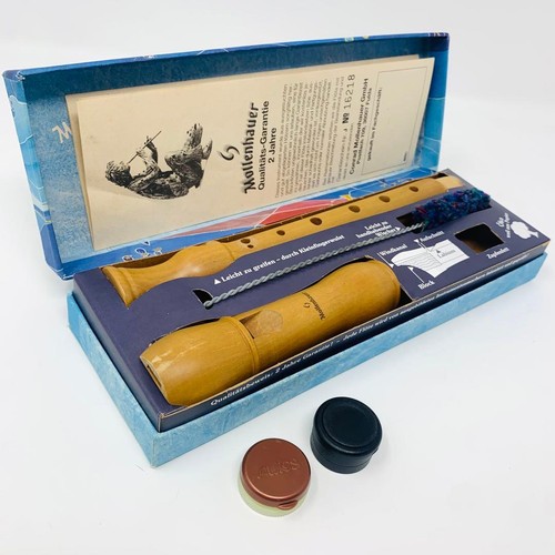 Mollenhauer wood recorder - wood,