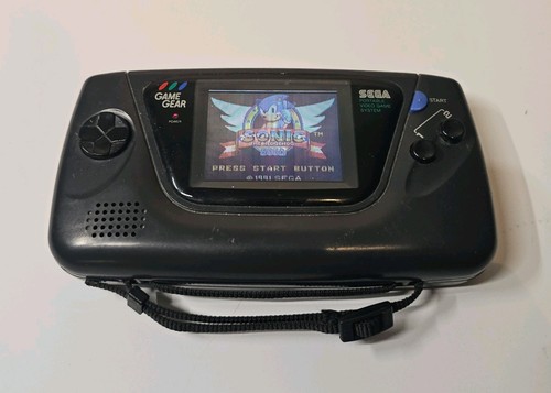 Sega game gear console - game,