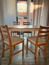 Lerhamn Table And 4 Chairs