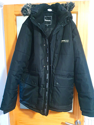 Bench men black hooded - men’s,